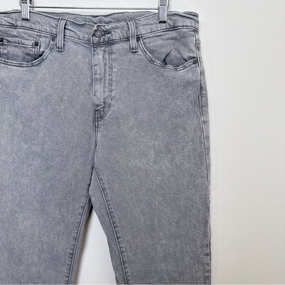 Levi's Mens 33x32 Premium 511 Slim Fit Grey Jeans - Picture 5 of 16